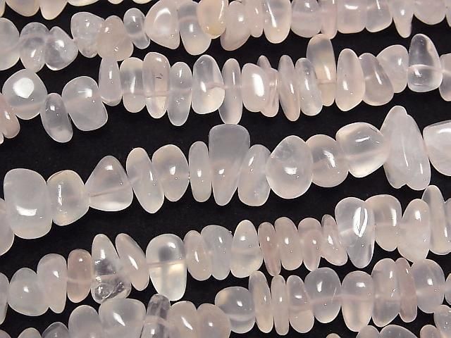 [Video] Madagascar Rose Quartz AAA- Small Nugget (Chips) 1strand beads (aprx. 15 inches/38 cm)