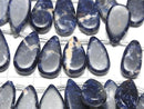 [Video] Redline Sodalite Pear Shape (Smooth) 1strand beads (25 pcs)