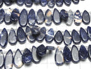 [Video] Redline Sodalite Pear Shape (Smooth) 1strand beads (25 pcs)
