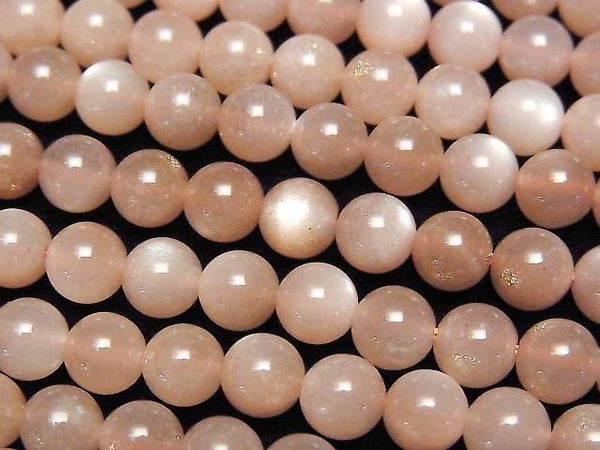 [Video] Brown Moonstone AA++ Round 6mm 1strand beads (approx. 15 inches/37 cm)