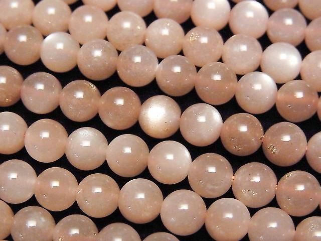 [Video] Brown Moonstone AA++ Round 6mm 1strand beads (approx. 15 inches/37 cm)