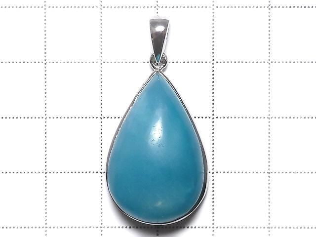 [Video][One of a kind] Amazonite Silica AA++ Pendant Silver 925 NO.147