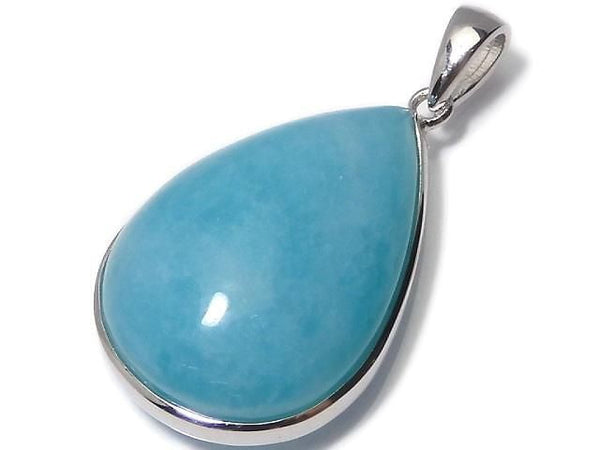 [Video][One of a kind] Amazonite Silica AA++ Pendant Silver 925 NO.148