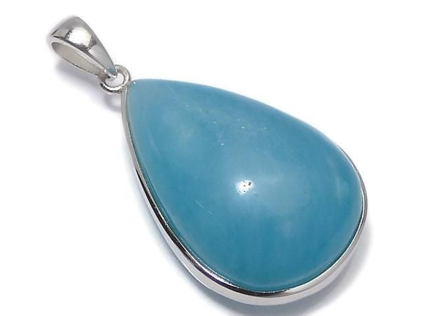 [Video][One of a kind] Amazonite Silica AA++ Pendant Silver 925 NO.149
