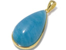 [Video][One of a kind] Amazonite Silica AA++ Pendant 18KGP NO.151