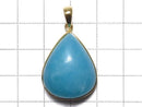 [Video][One of a kind] Amazonite Silica AA++ Pendant 18KGP NO.152