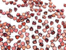 [Video] High Quality Mozambique Garnet AAA Loose Stone Heart Cut 4x4mm 10pcs