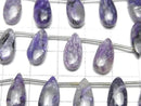 [Video] Charoite AA++ Pear Shape (Smooth) 15x7mm 1strand (10pcs)