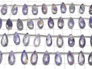 [Video] Charoite AA Pear Shape (Smooth) 15x7mm 1strand (10pcs)