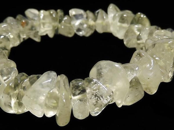 [Video][One of a kind] Libyan Desert Glass AAA Chips (Small Nugget) Bracelet NO.330