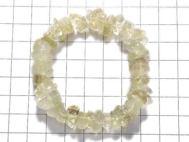 [Video][One of a kind] Libyan Desert Glass AAA Chips (Small Nugget) Bracelet NO.332