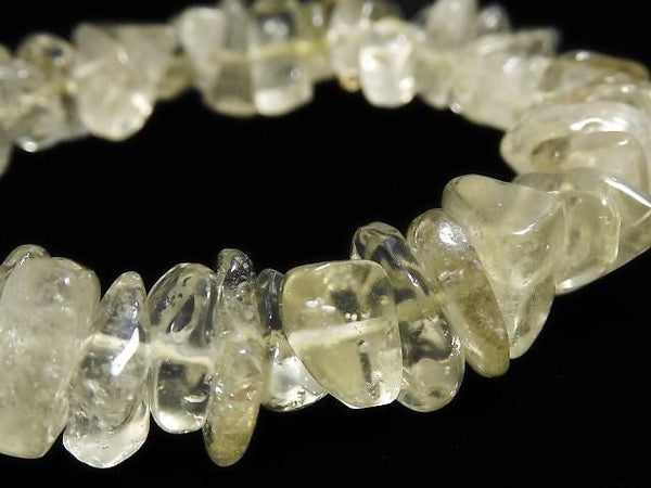 [Video][One of a kind] Libyan Desert Glass AAA Chips (Small Nugget) Bracelet NO.334