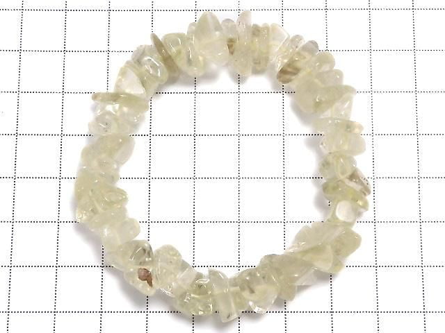 [Video][One of a kind] Libyan Desert Glass AAA Chips (Small Nugget) Bracelet NO.334
