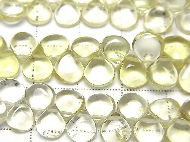 [Video]High Quality Lemon Quartz AAA- Chestnut (Smooth) half or 1strand beads (aprx.7inch/18cm)