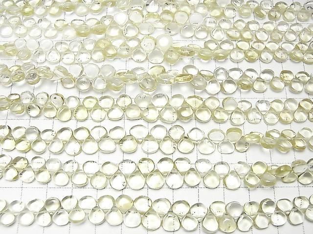 [Video]High Quality Lemon Quartz AAA- Chestnut (Smooth) half or 1strand beads (aprx.7inch/18cm)