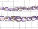 [Video][One of a kind] High Quality Ametrine AAA Micro Cut Size Gradation 1strand (43cm) NO.1
