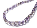 [Video][One of a kind] High Quality Ametrine AAA Micro Cut Size Gradation 1strand (43cm) NO.1