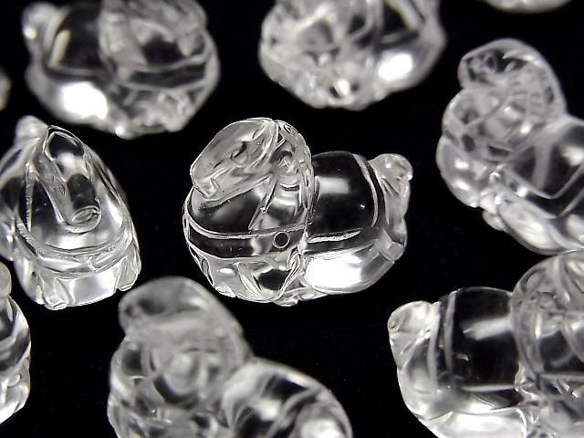 [Video] Crystal AAA- Horse Motif 14x16mm [Undrilled] 1pc