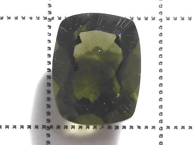 [Video][One of a kind] High Quality Moldavite AAA Faceted Loose stone 1pc NO.153
