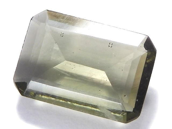 [Video][One of a kind] High Quality Moldavite AAA Faceted Loose stone 1pc NO.154