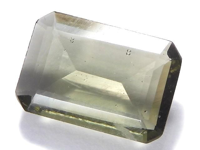 [Video][One of a kind] High Quality Moldavite AAA Faceted Loose stone 1pc NO.154