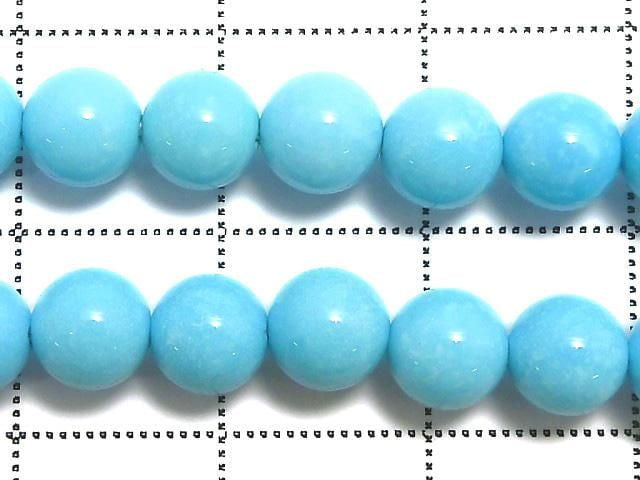 [Video][One of a kind] Arizona Sleeping Beauty Turquoise AAAA Round 6mm 1strand beads (approx. 16 inches/39 cm) NO.1
