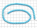 [Video][One of a kind] Arizona Sleeping Beauty Turquoise AAAA Round 6mm 1strand beads (approx. 16 inches/39 cm) NO.1