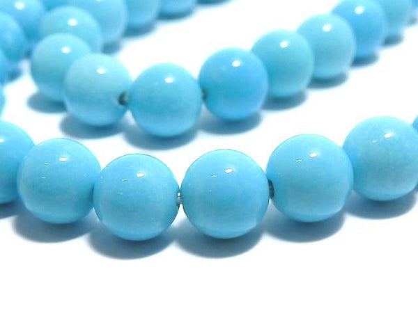 [Video][One of a kind] Arizona Sleeping Beauty Turquoise AAAA Round 6mm 1strand beads (approx. 16 inches/39 cm) NO. 2
