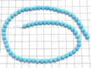 [Video][One of a kind] Arizona Sleeping Beauty Turquoise AAAA Round 6mm 1strand beads (approx. 16 inches/39 cm) NO. 2