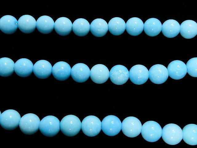 [Video][One of a kind] Arizona Sleeping Beauty Turquoise AAAA Round 6mm 1strand beads (approx. 16 inches/39 cm) NO. 2