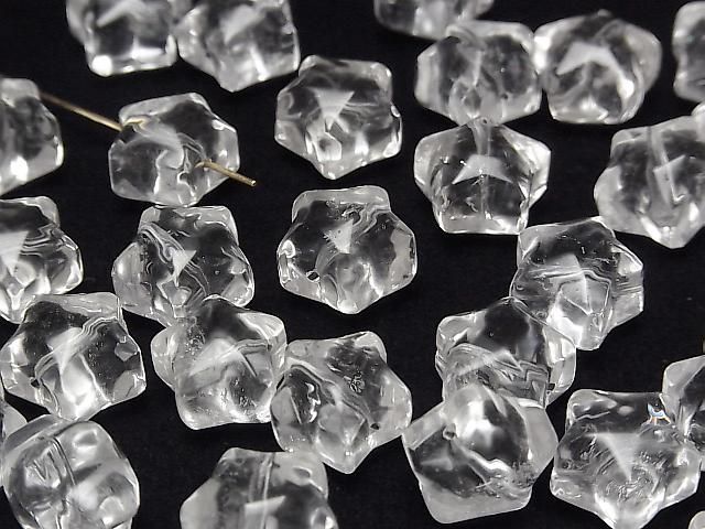 [Video] Crystal AAA- Star Motif 13mm [Drilled Hole] 1pc