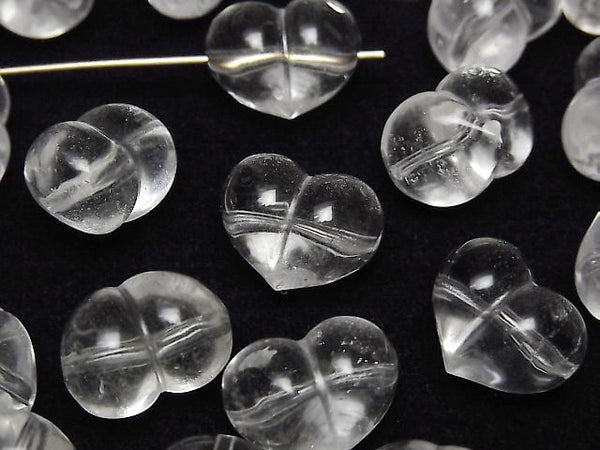 [Video] Crystal AAA- Heart 11x15mm [Horizontal hole] 1pc