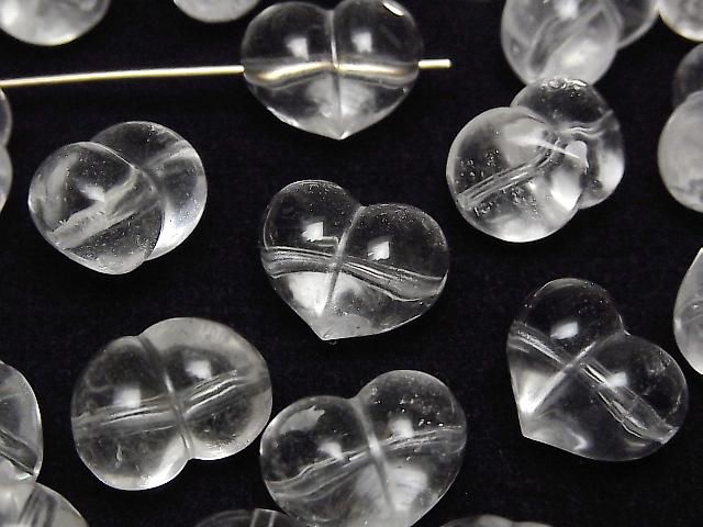 [Video] Crystal AAA- Heart 11x15mm [Horizontal hole] 1pc