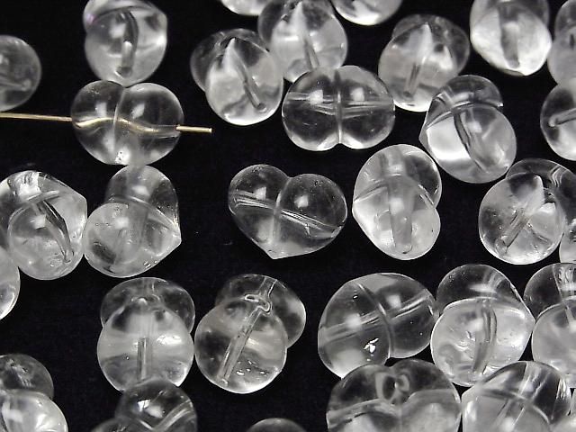 [Video] Crystal AAA- Heart 11x15mm [Horizontal hole] 1pc