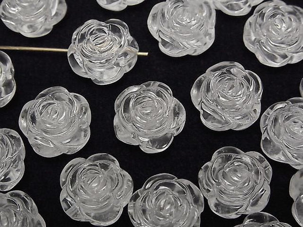 [Video] Crystal AAA- Flower Motif 15mm [Drilled Hole] 1pc