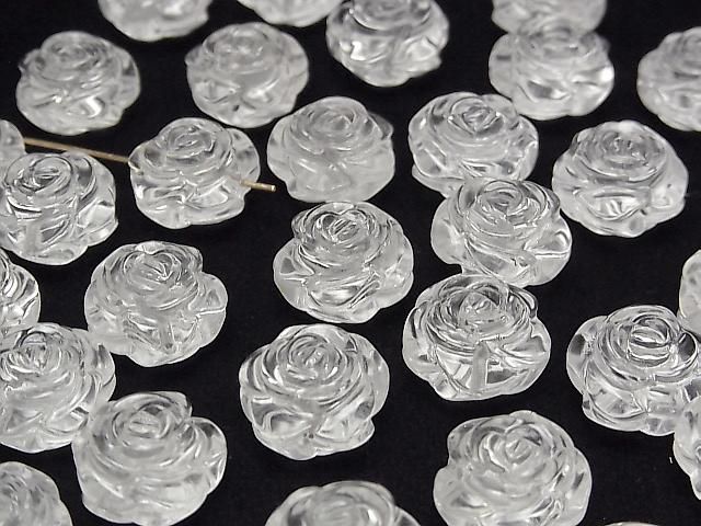 [Video] Crystal AAA- Flower Motif 15mm [Drilled Hole] 1pc