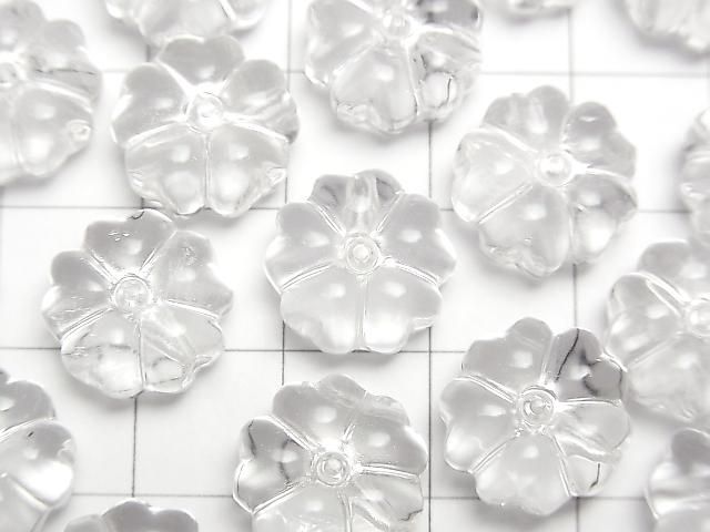[Video] Crystal AAA- Flower Motif 12.5mm [Drilled Hole] 1pc