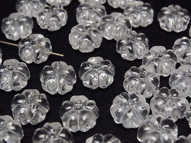 [Video] Crystal AAA- Flower Motif 12.5mm [Drilled Hole] 1pc