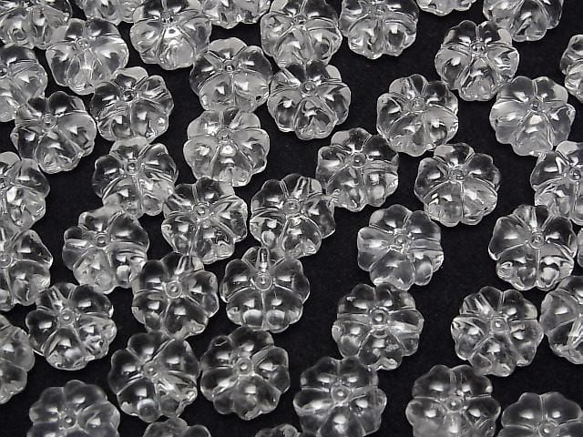 [Video] Crystal AAA- Flower Motif 12.5mm [Drilled Hole] 1pc