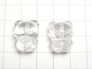 [Video] Crystal AAA- Bear Motif 18.5x15mm [Drilled Hole] 1pc