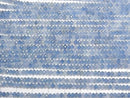 [Video]High Quality! Aquamarine AAA- Faceted Button Rondelle 3x3x2mm half or 1strand beads (aprx.15inch/37cm)
