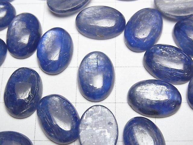 [Video] Kyanite AAA- Oval Cabochon 14x10mm 1pc