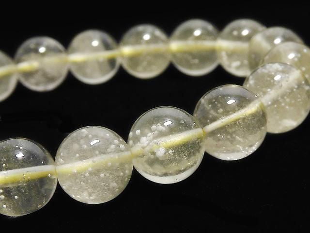 [Video][One of a kind] Libyan Desert Glass Round 10mm Bracelet NO.101