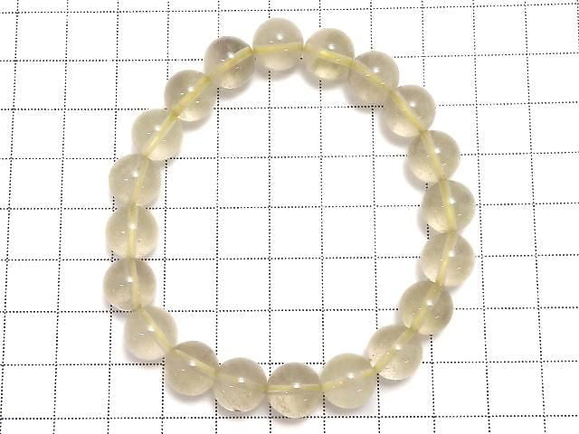 [Video][One of a kind] Libyan Desert Glass Round 10mm Bracelet NO.103