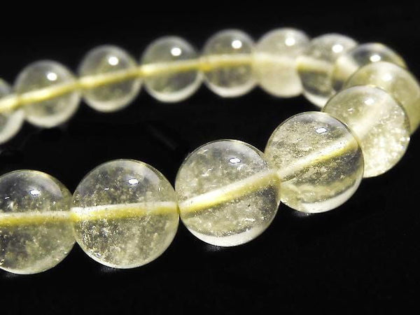 [Video][One of a kind] Libyan Desert Glass Round 10mm Bracelet NO.105