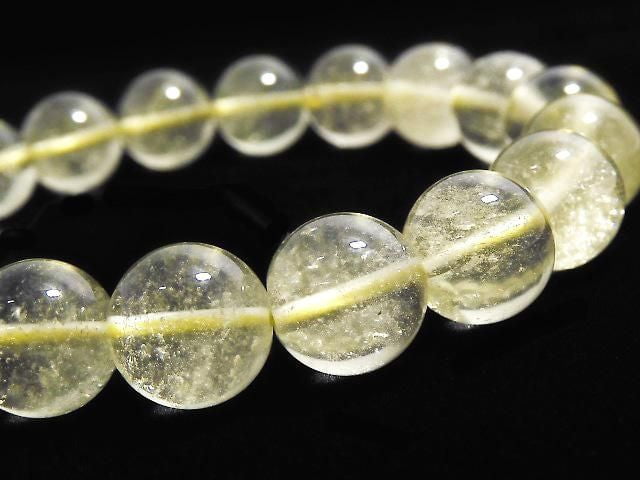 [Video][One of a kind] Libyan Desert Glass Round 10mm Bracelet NO.105