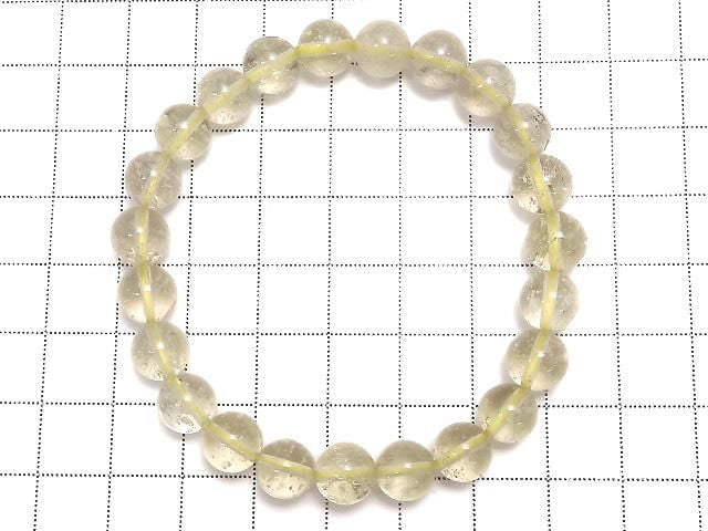 [Video][One of a kind] Libyan Desert Glass Round 8.5mm Bracelet NO.9