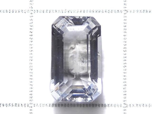 [Video][One of a kind] High Quality Pollucite Loose Stone Faceted 1pc NO.54