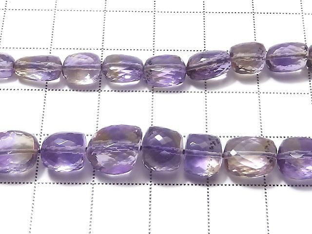 [Video][One of a kind] High Quality Ametrine AAA Micro Cut Size Gradation 1 Strand (43cm) NO.2