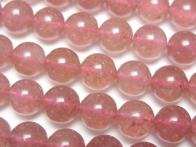 [Video] Pink Epidote AA++ Round 8.5mm 1strand beads (approx. 15 inches/36 cm)